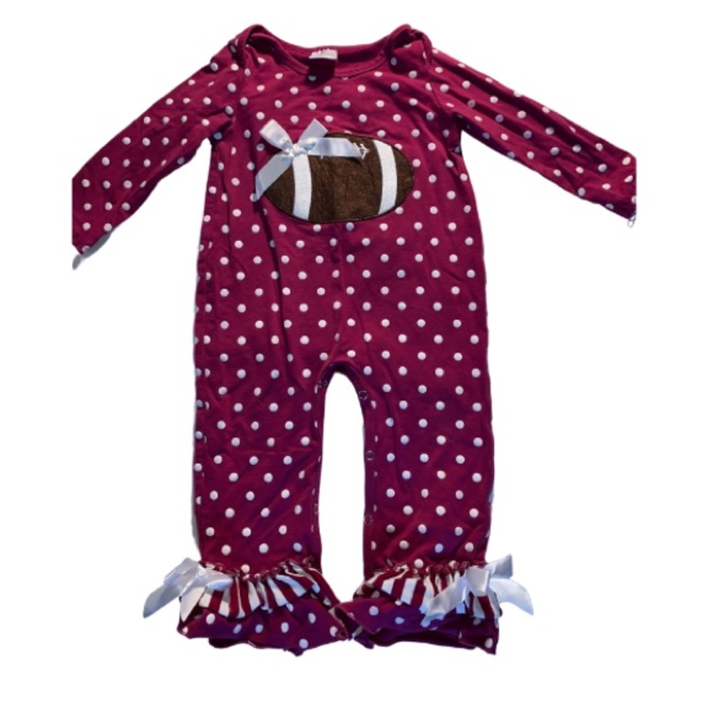 Toddler football romper